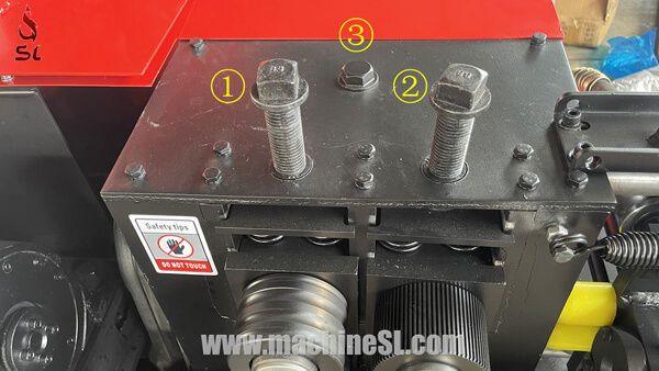 6 blots and oil filling port